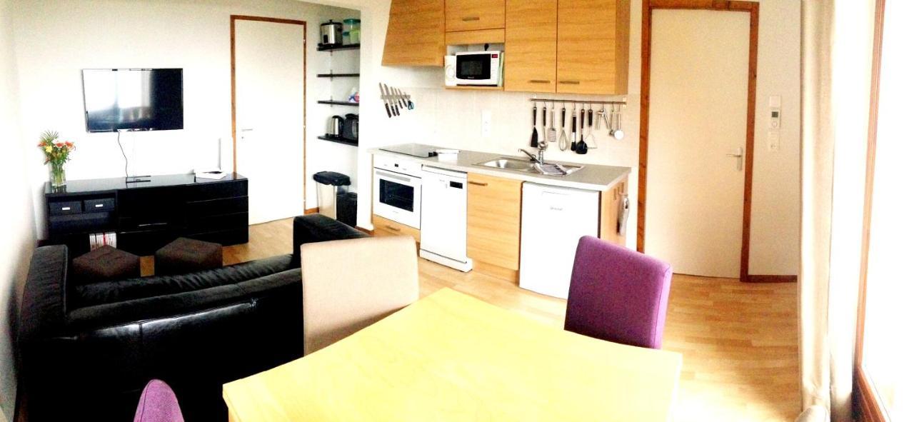 Appartement Confortable A Thollon-Les-Memises Avec Vue Bagian luar foto